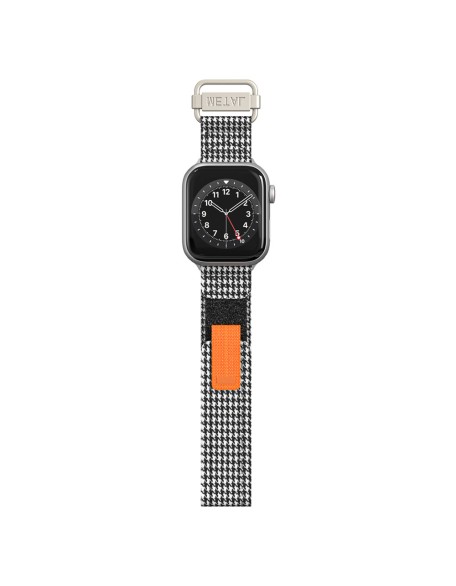 Suitable for Apple Nylon Woven Integrated Watch Strap